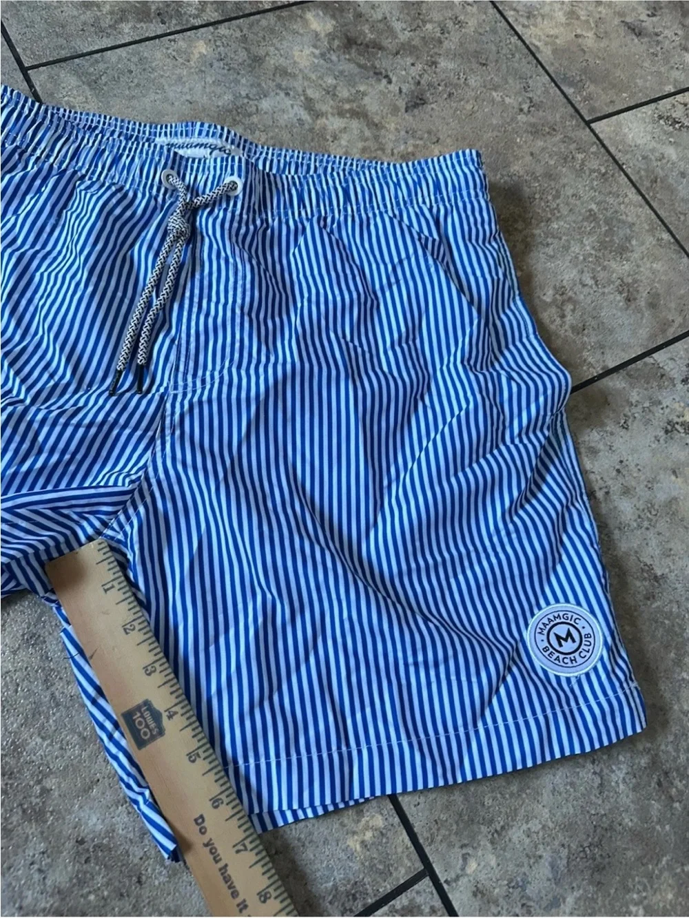 Mens Swim Trunks Quick Dry Swim Shorts with Mesh Lining Funny Swimwear Bathin...